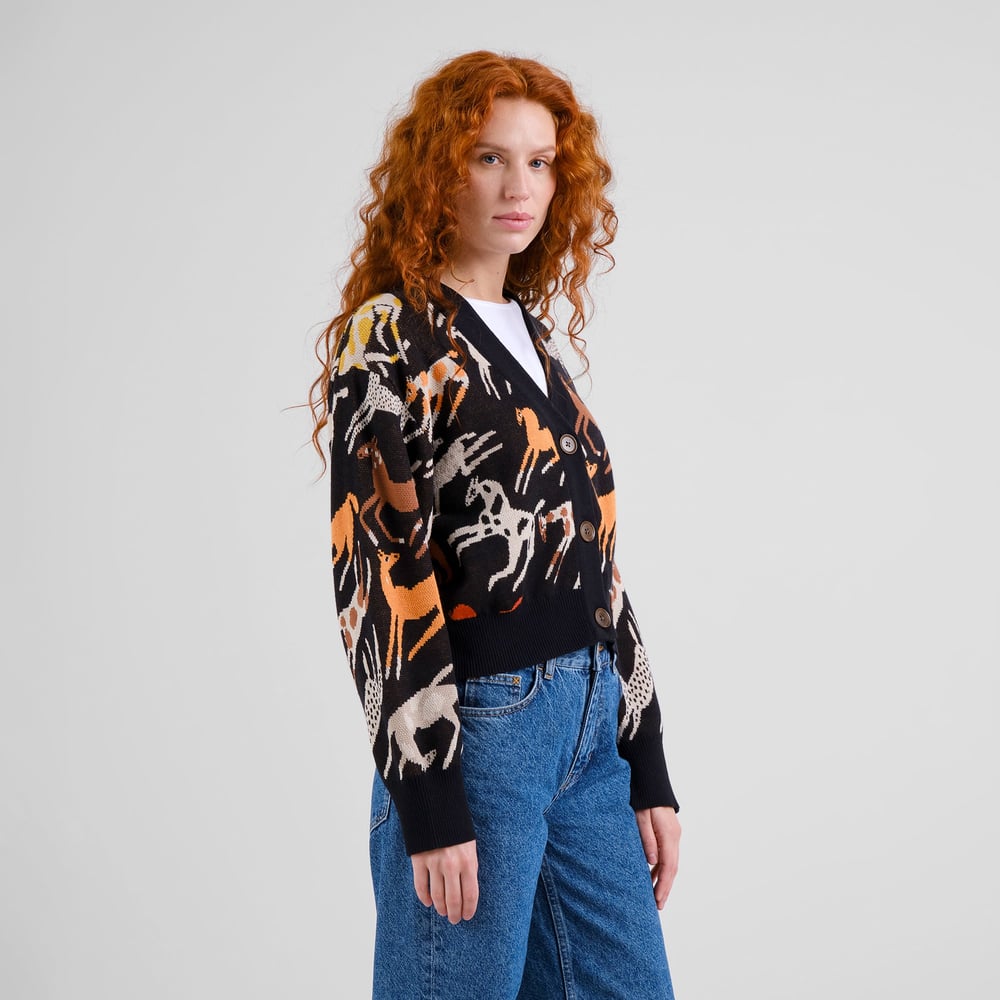 Cardigan Kanan Mustang Party Black