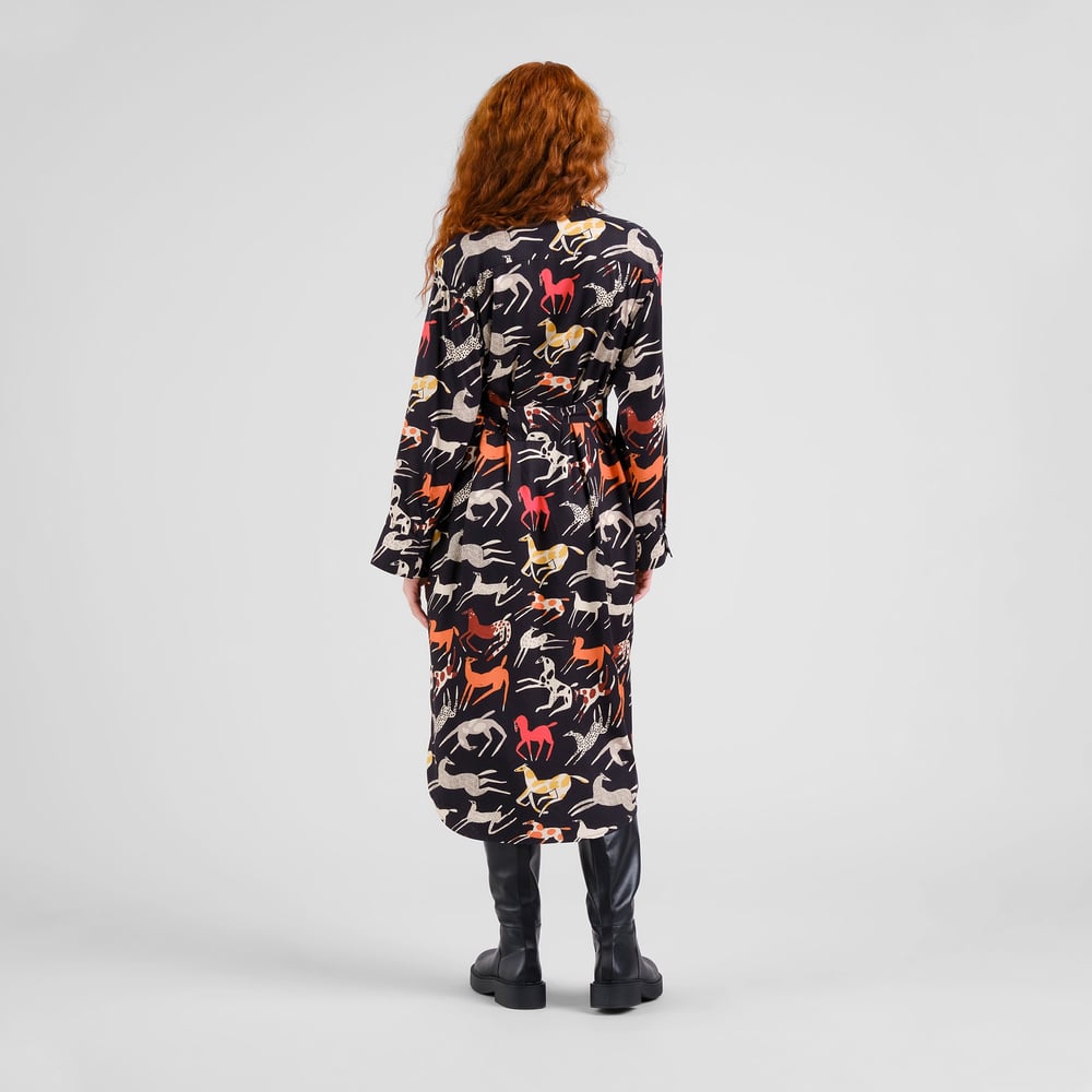 Shirt Dress Kvilla Mustang Party Black