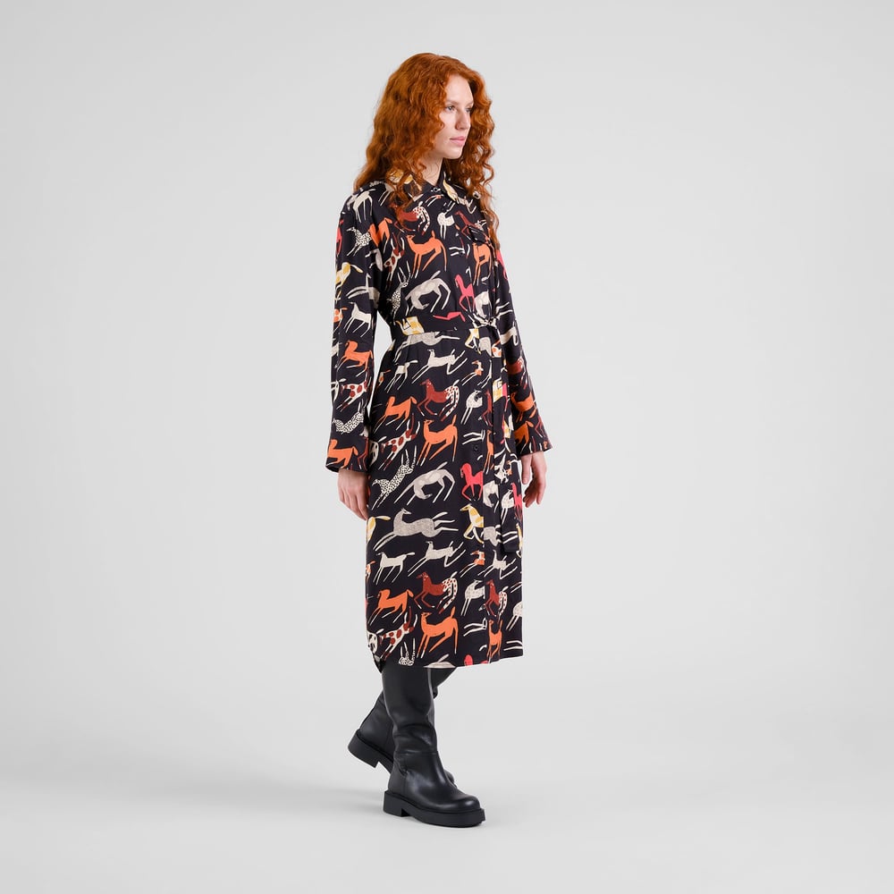 Shirt Dress Kvilla Mustang Party Black