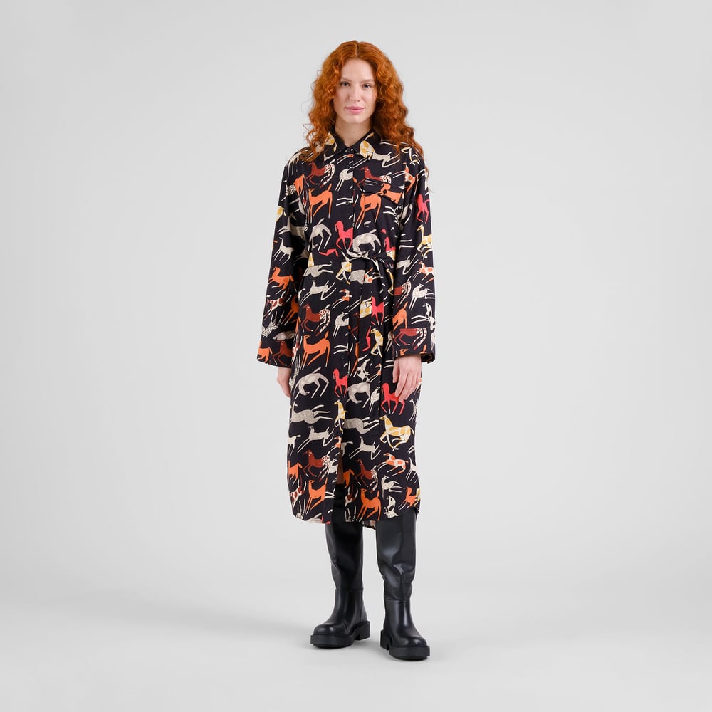 Shirt Dress Kvilla Mustang Party Black