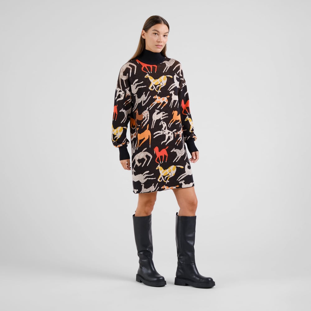 Dress Nikkala Mustang Party Black