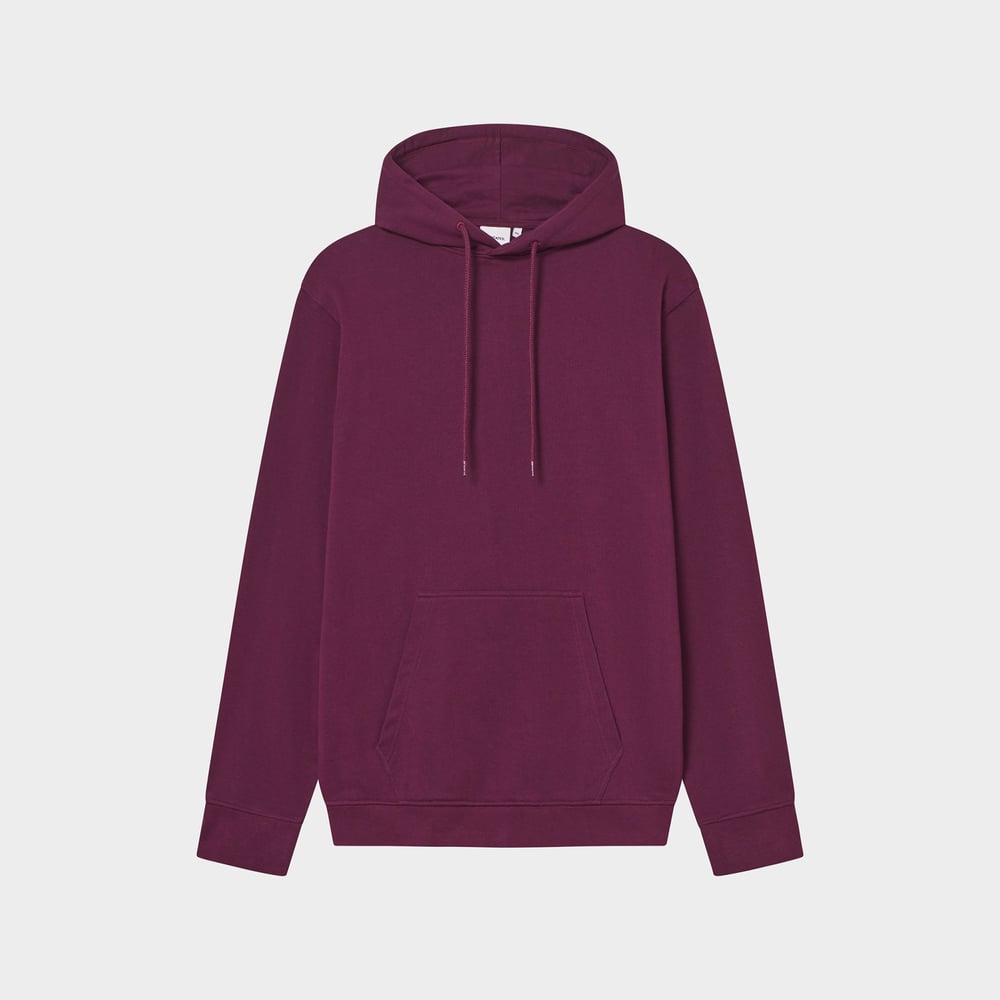 Hoodie Falun Base Fig Red