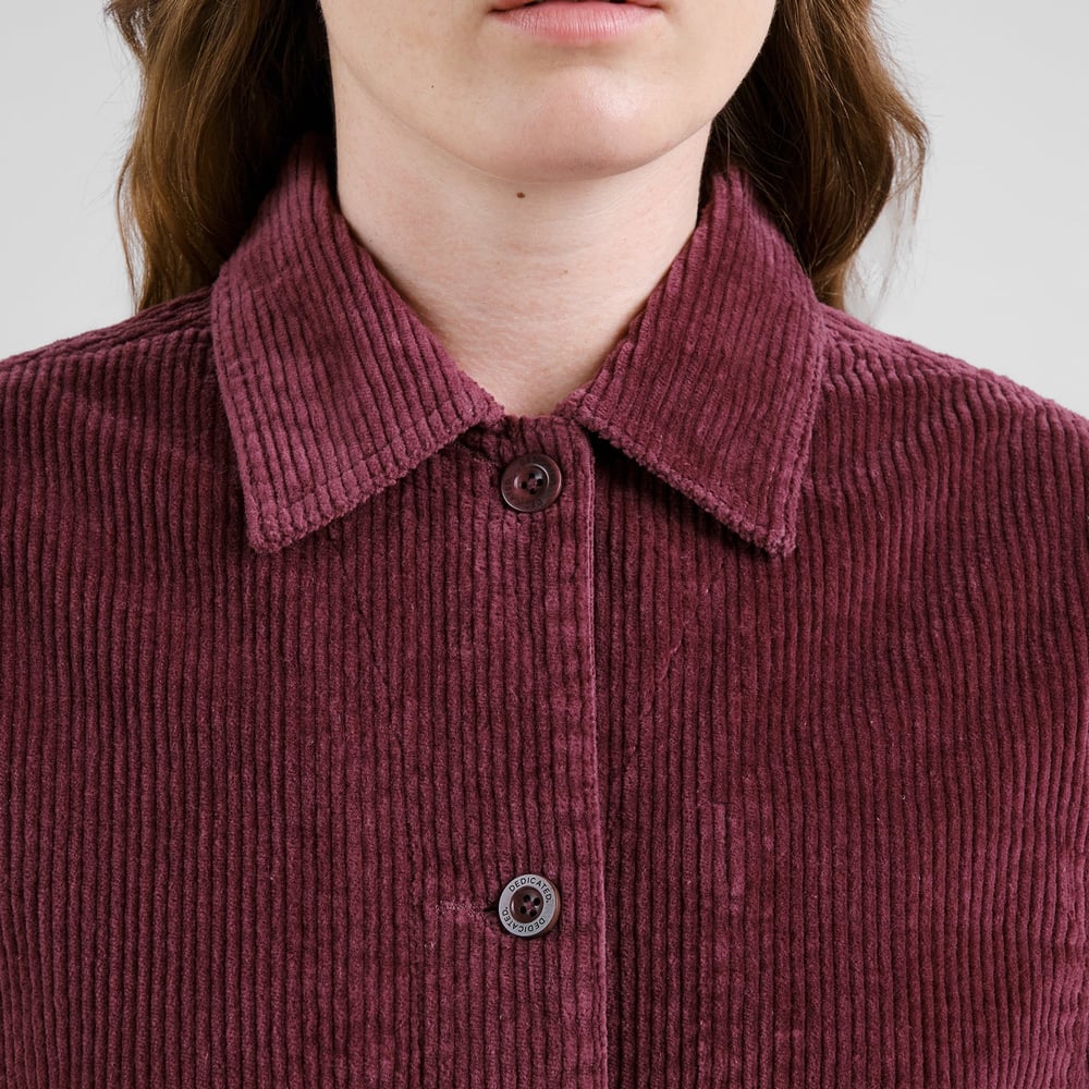 Jacket Stiby Corduroy Fig Red
