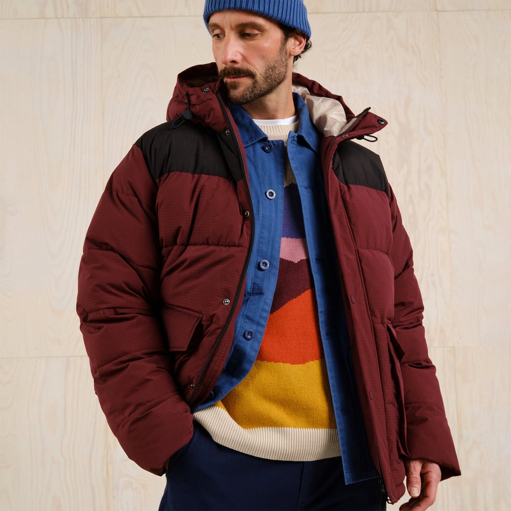 Puffer Jacket Vasa Fig Red