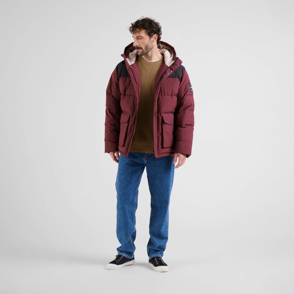 Puffer Jacket Vasa Fig Red