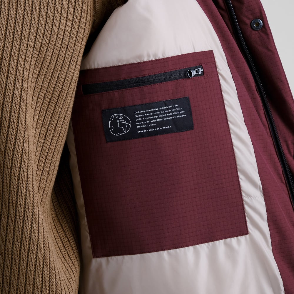 Puffer Jacket Vasa Fig Red