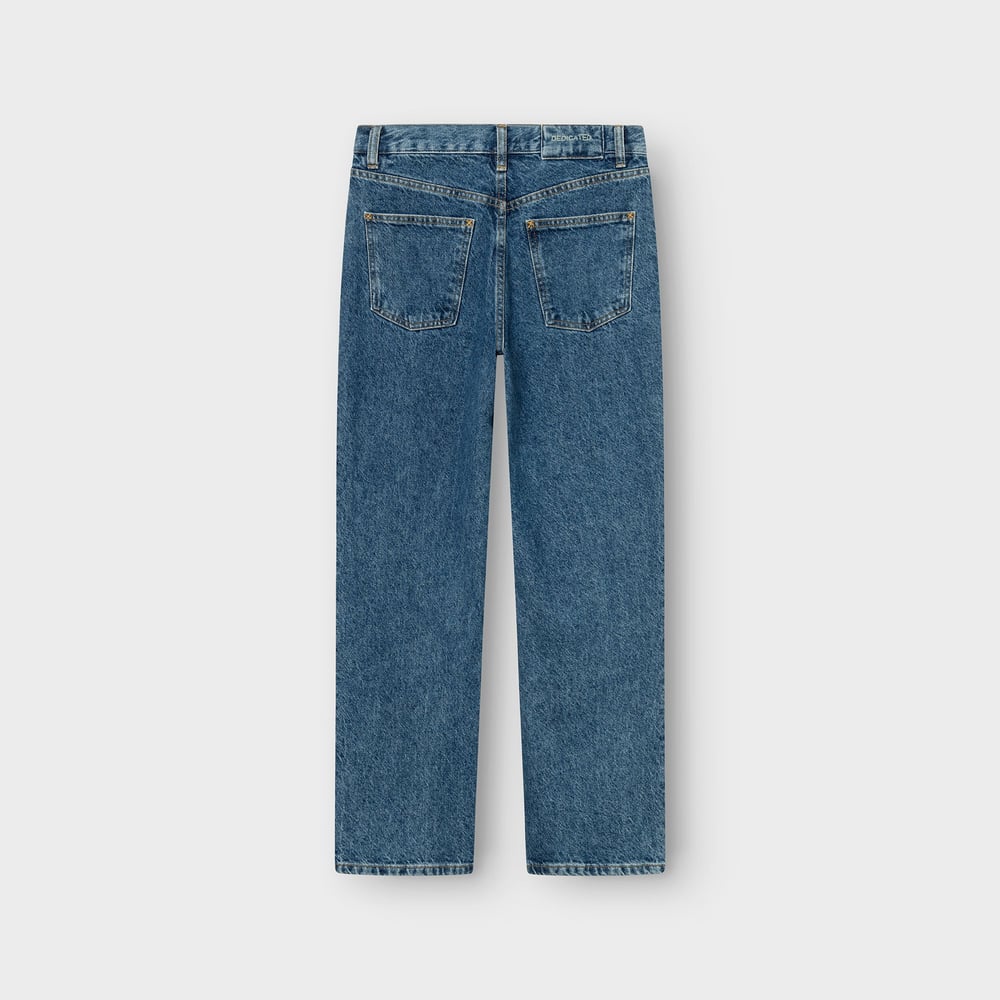 Denim Pants Essen Straight Mid Blue