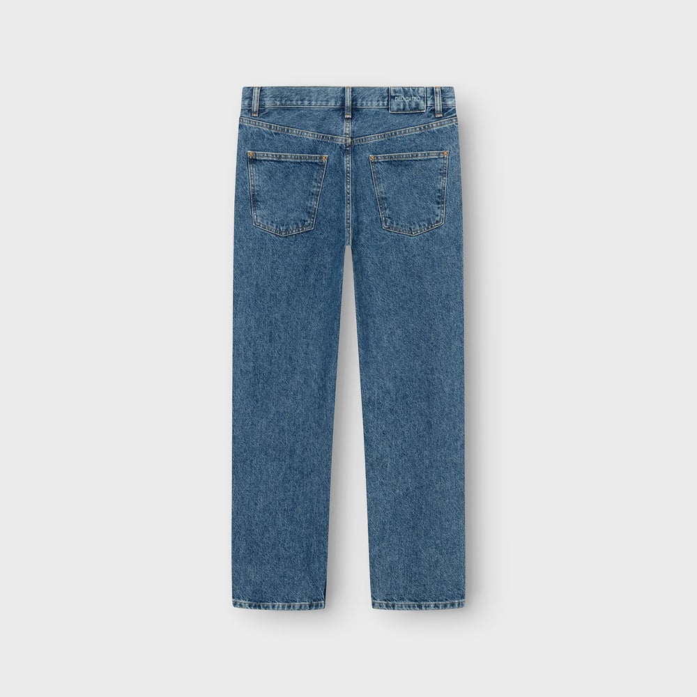 Denim Pants Hamburg Relaxed Fit Mid Blue