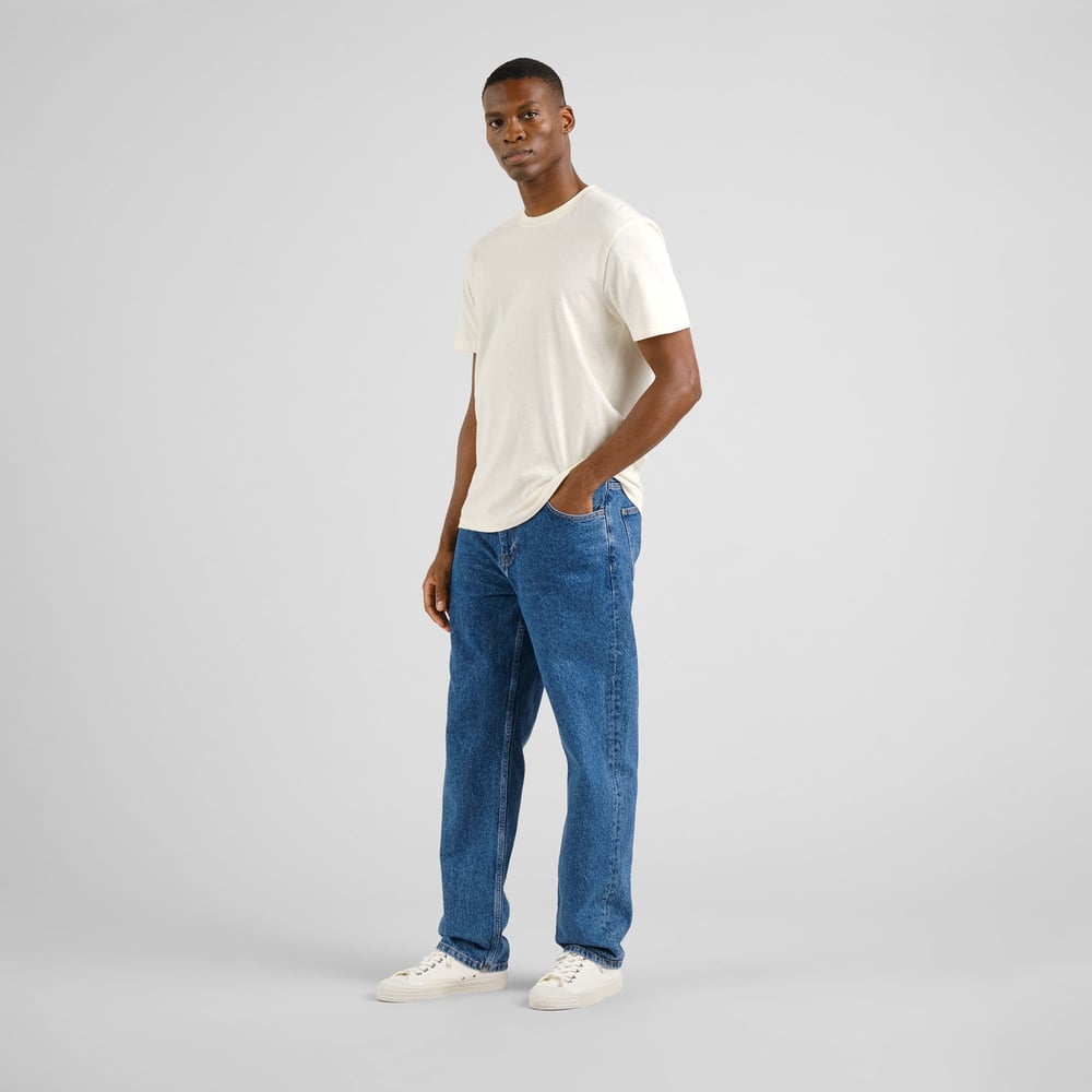 Denim Pants Hamburg Relaxed Fit Mid Blue