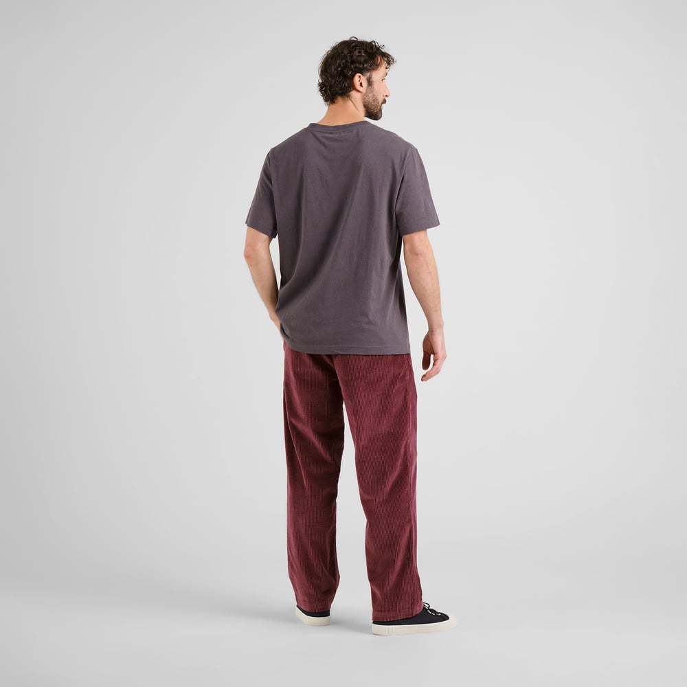 Pants Vallen Corduroy Fig Red