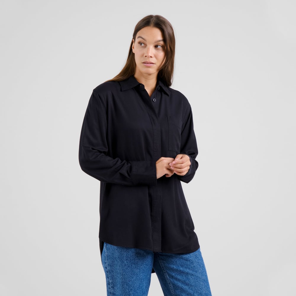 Shirt Kosta Heavy Viscose Black