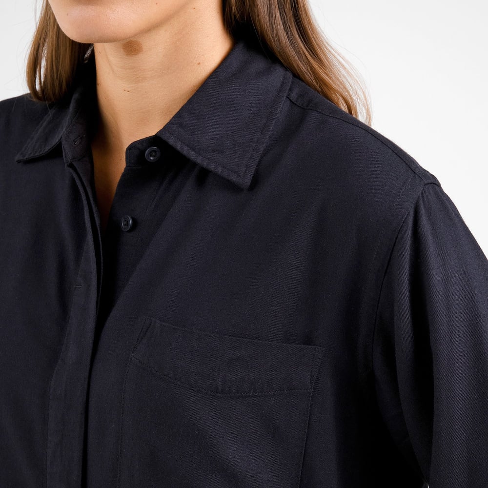 Shirt Kosta Heavy Viscose Black