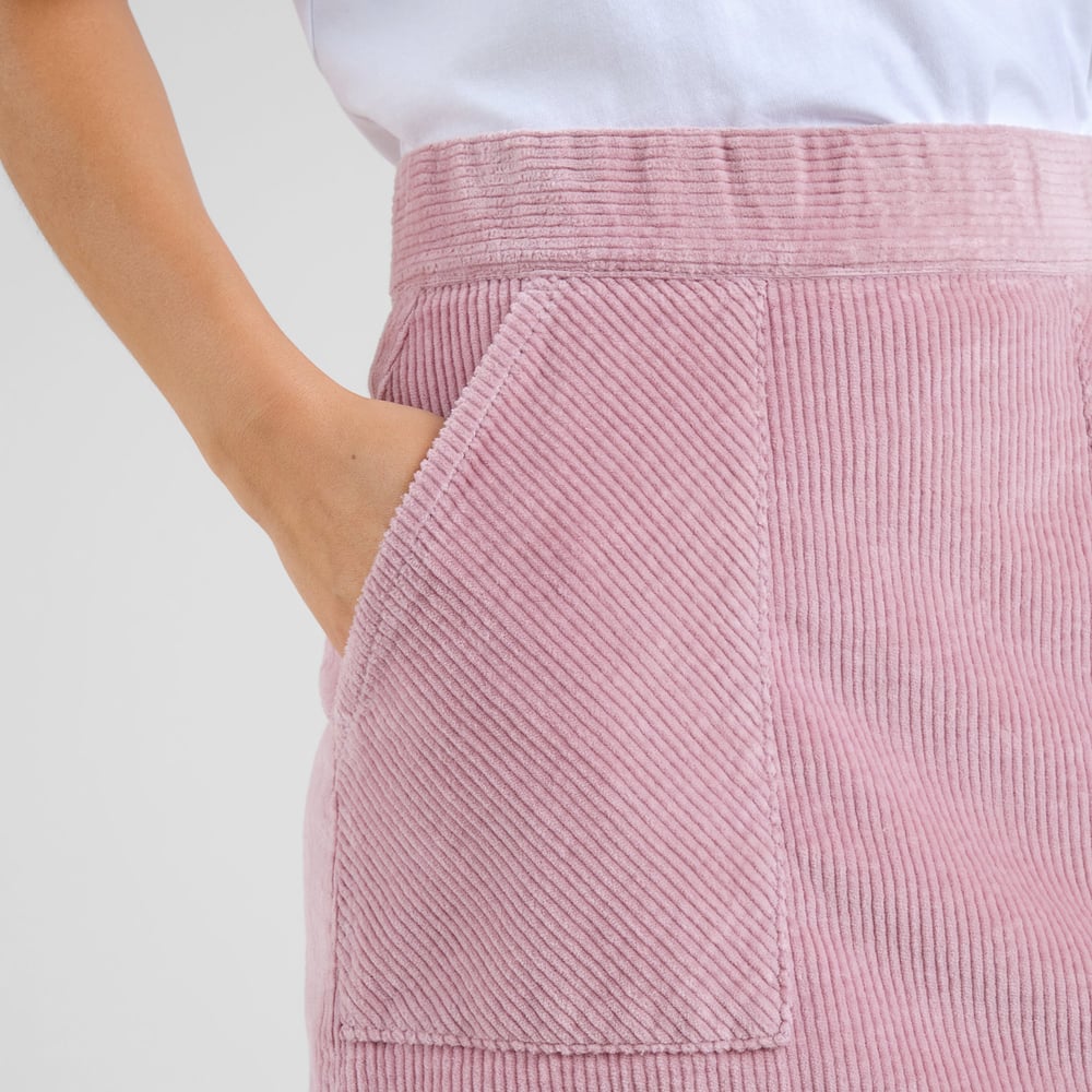 Skirt Majorna Corduroy Lilas Pink