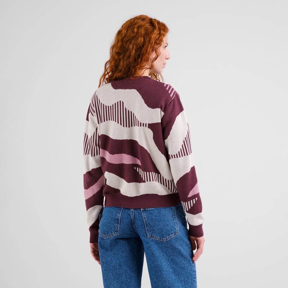 Sweater Arendal Flowing Abstract Multi Color