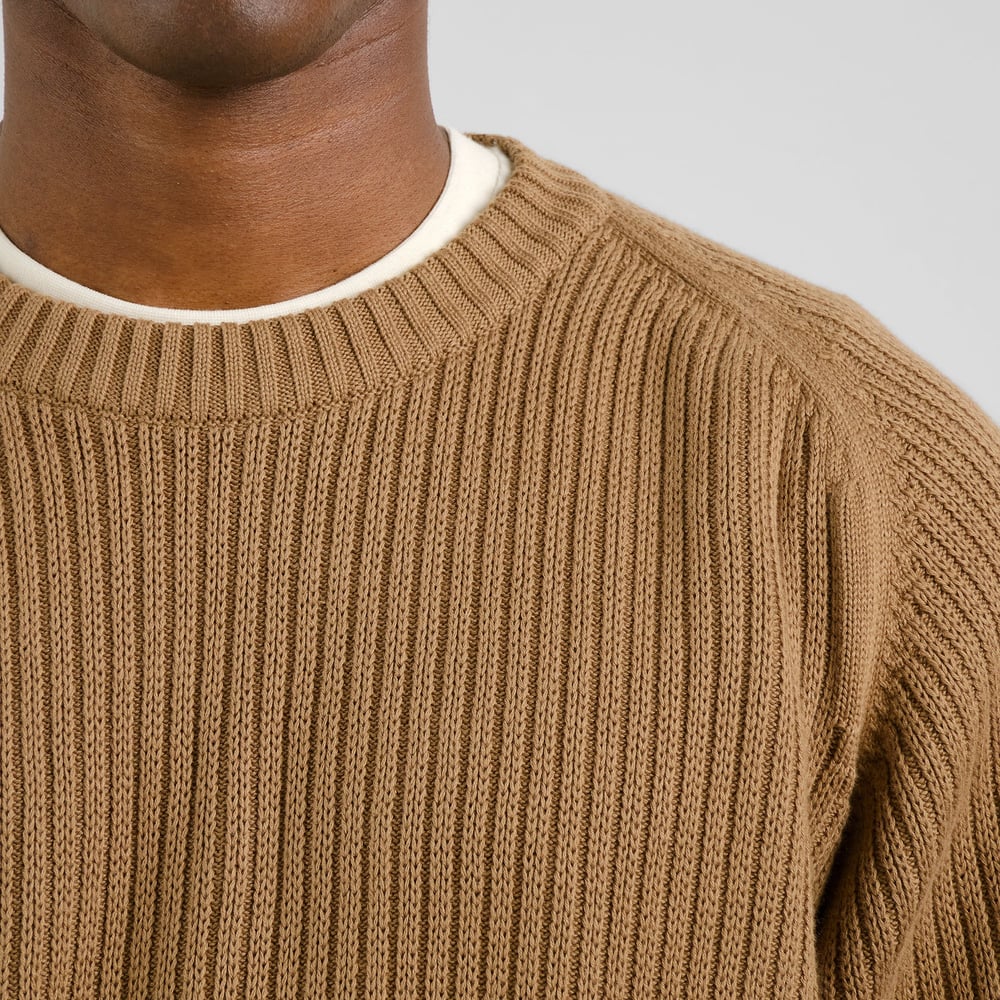 Hakkas Knitted Sweater Otter Brown