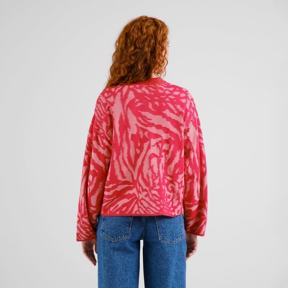 Sweater Limhamn Animal True Red