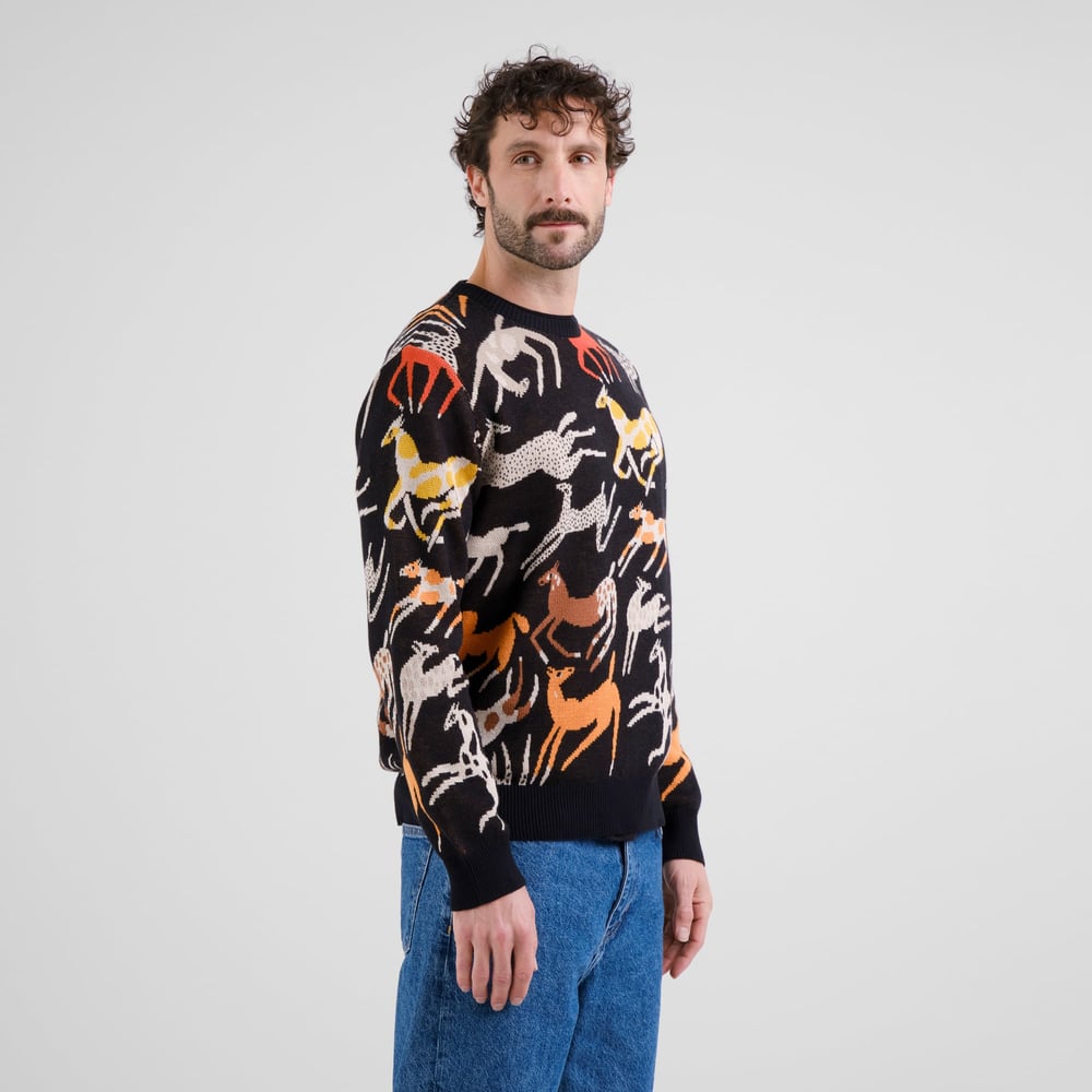 Sweater Mora Mustang Party Black