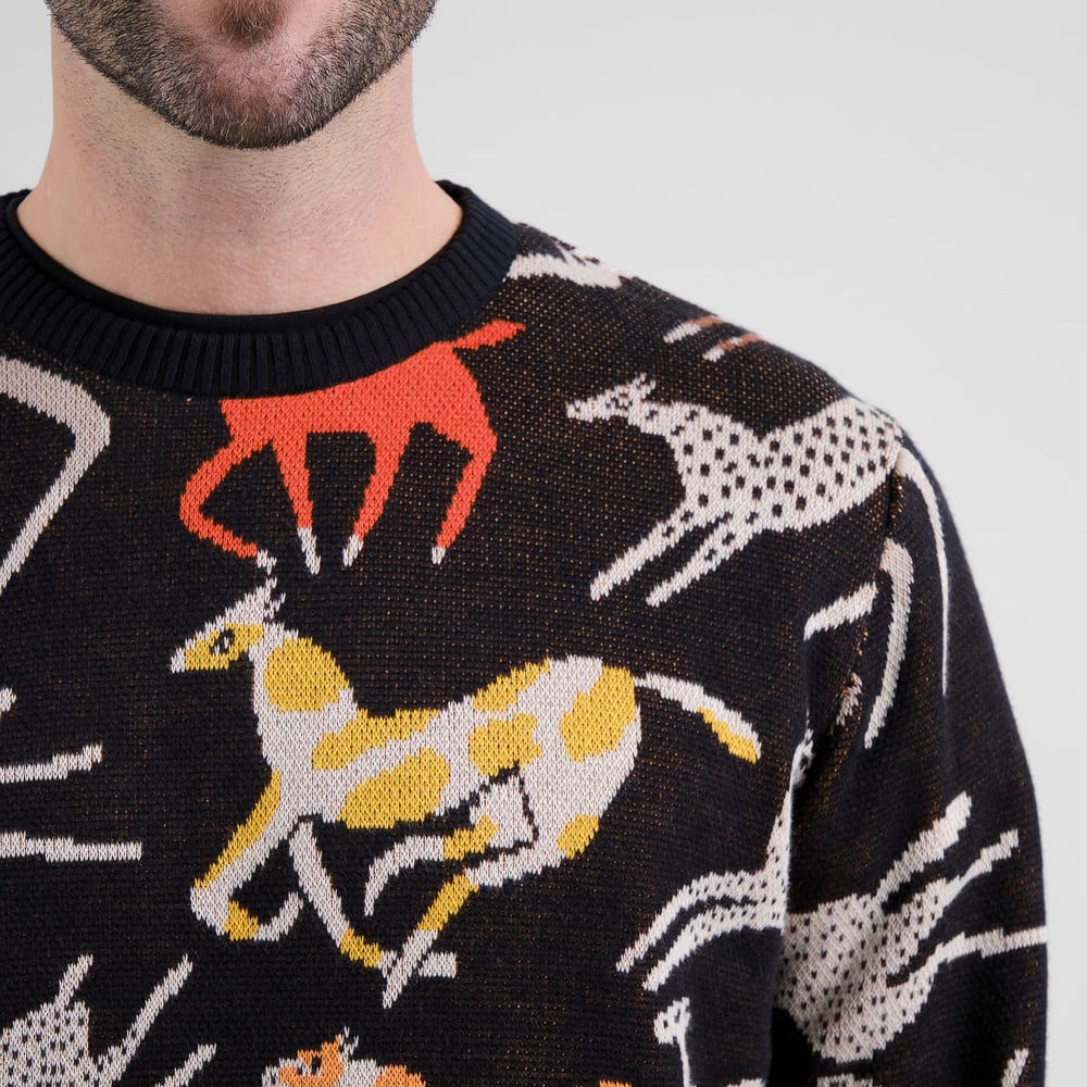 Sweater Mora Mustang Party Black