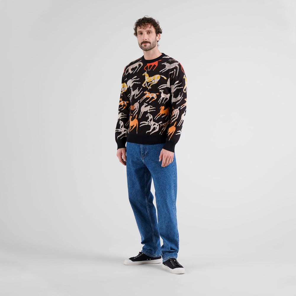 Sweater Mora Mustang Party Black