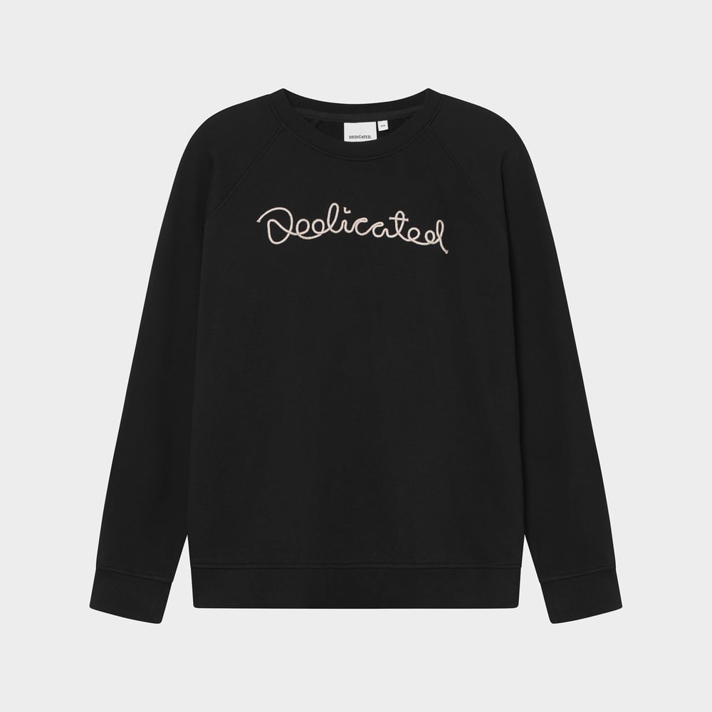 Sweatshirt Malmoe Rope Emb Logo Black