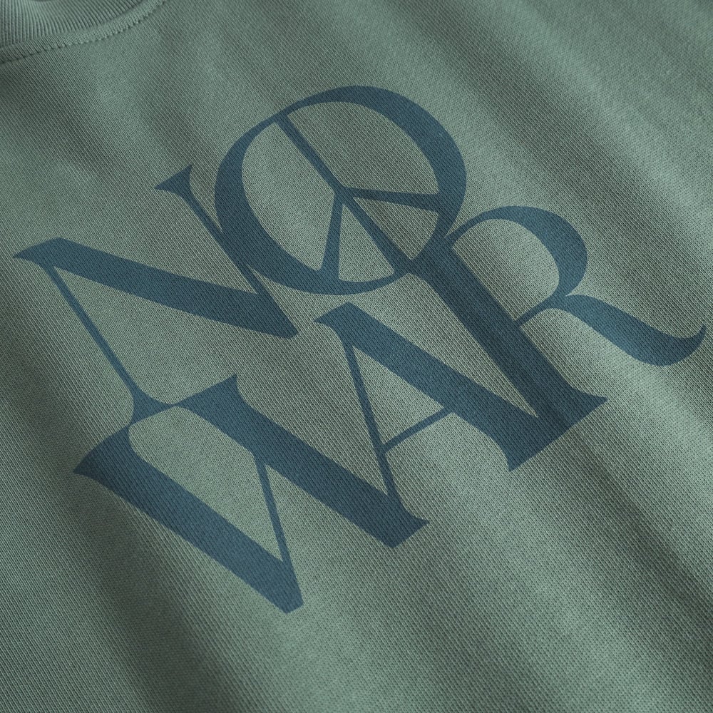 Sweatshirt Malmoe No War Forest Green
