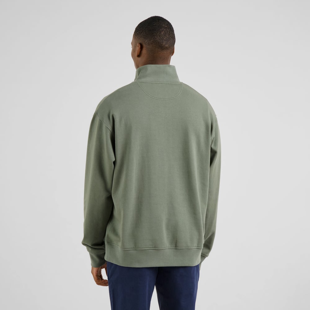 Half Zip Sweatshirt Sandvalla Forest Green