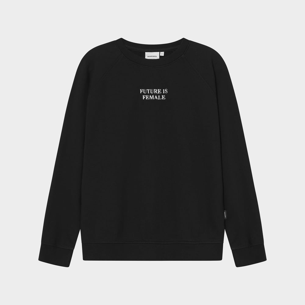 Sweatshirt Ystad Future is Female Black