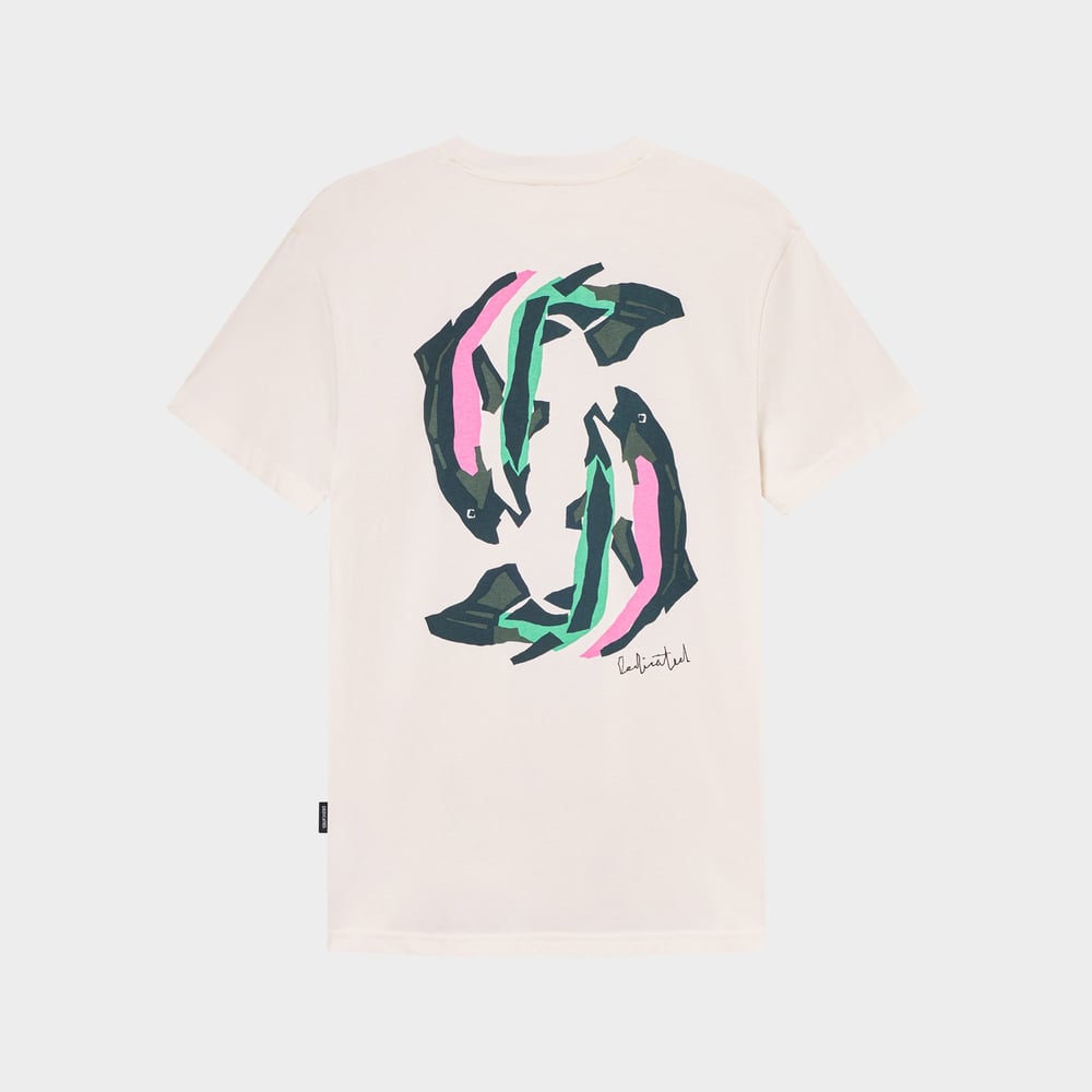 T-shirt Stockholm Cut Out Trout Off-White
