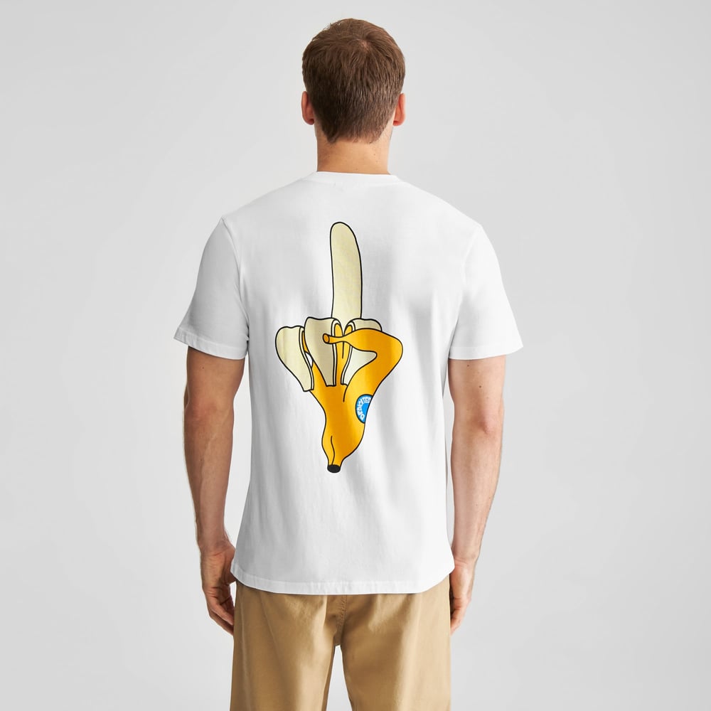 T-shirt Stockholm F Bananas White