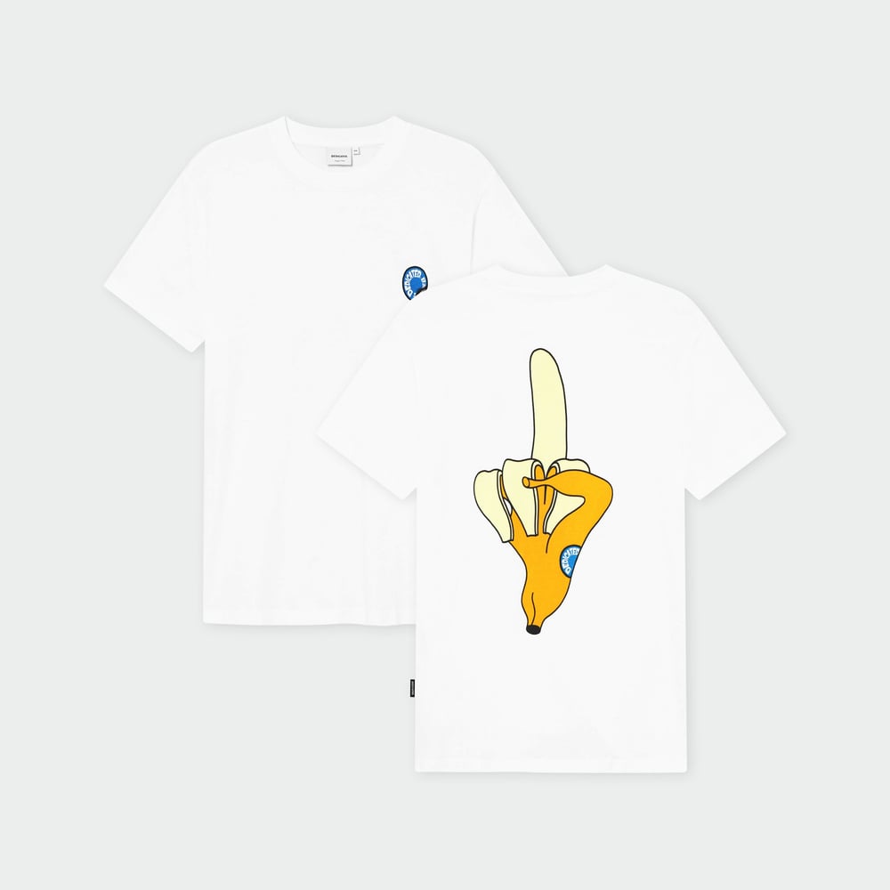 T-shirt Stockholm F Bananas White