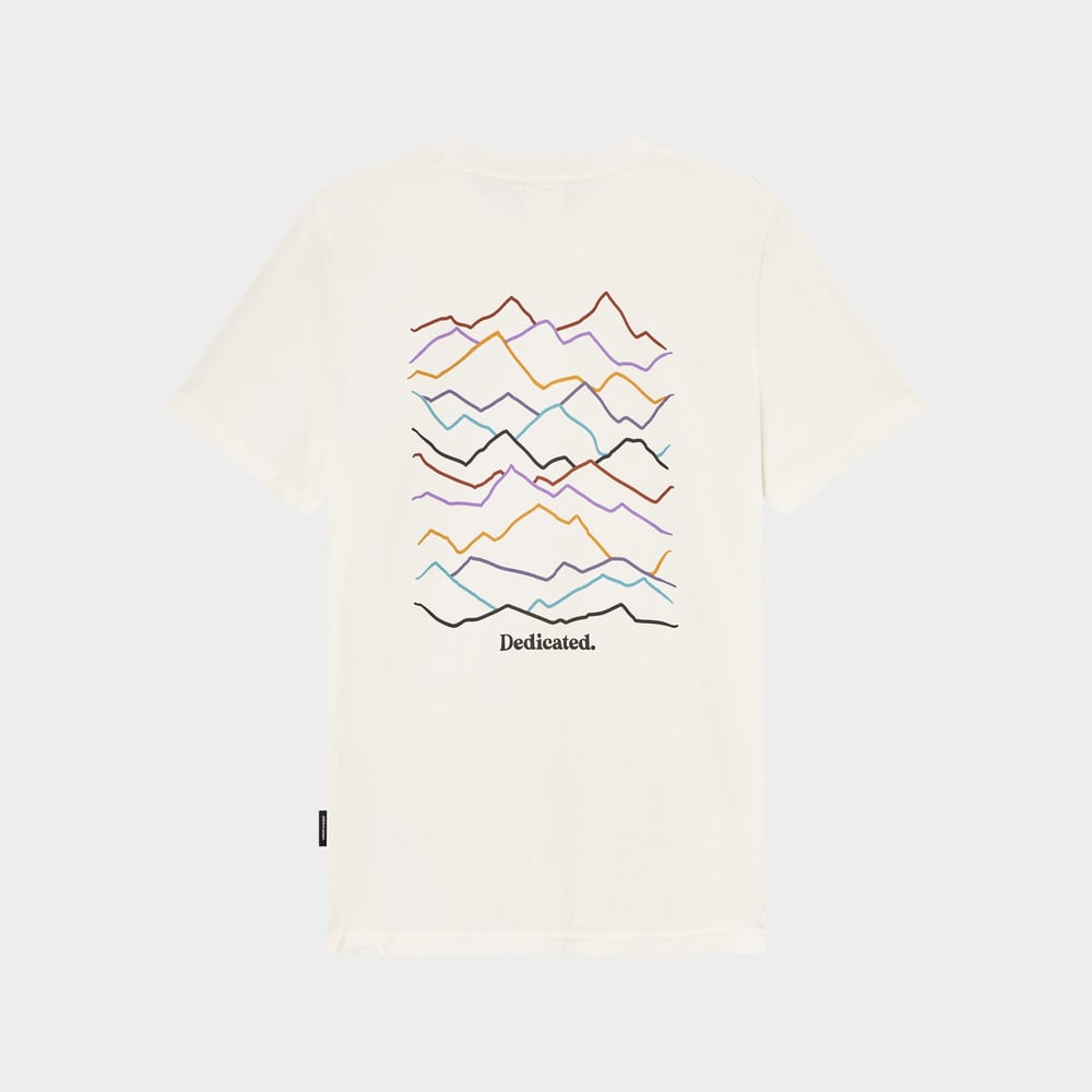 T-shirt Stockholm Line Mountains Logo Off-White