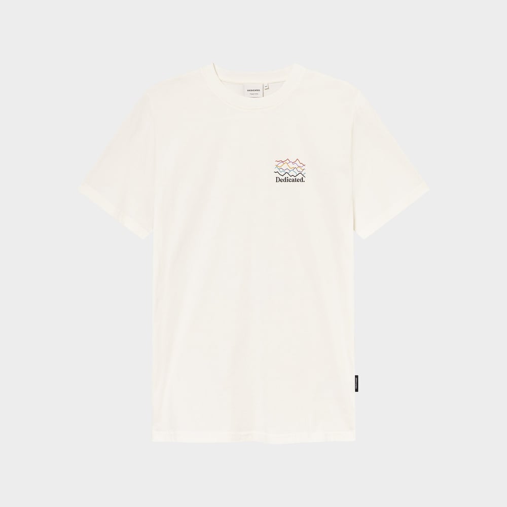T-shirt Stockholm Line Mountains Logo Off-White