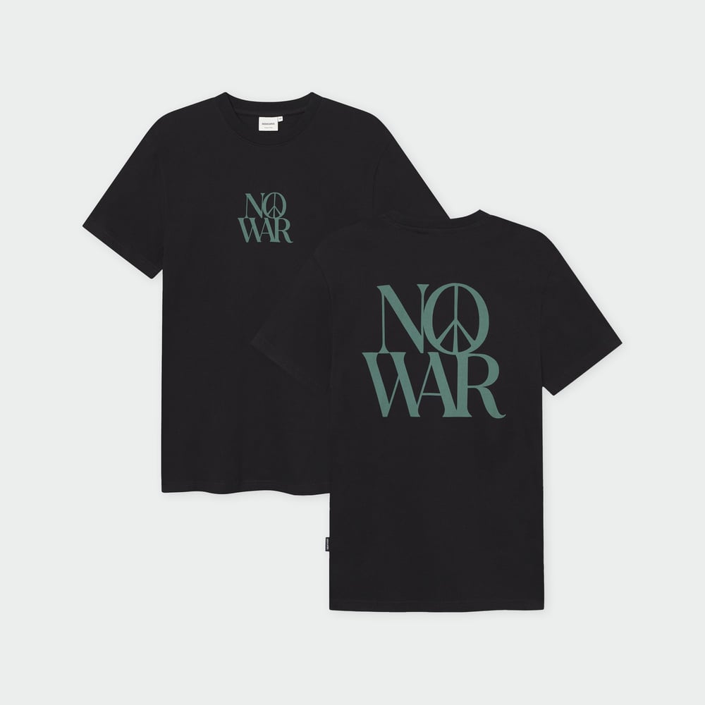T-shirt Stockholm No War Black