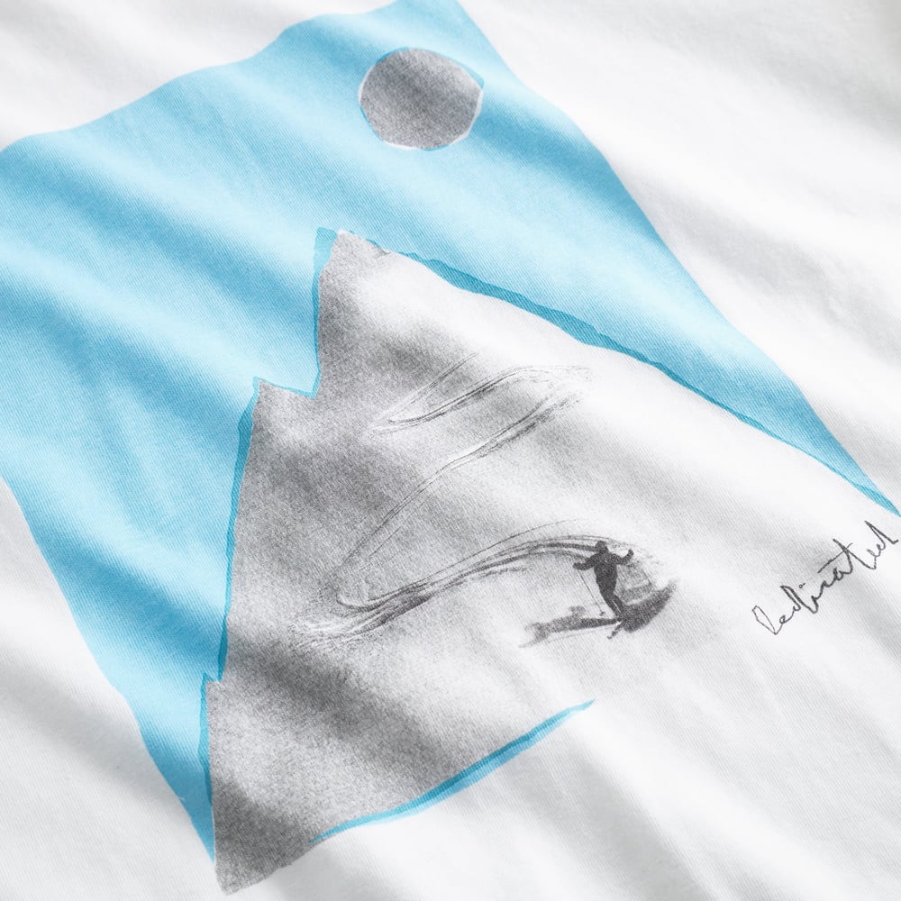 T-shirt Stockholm Ski Cut Out White