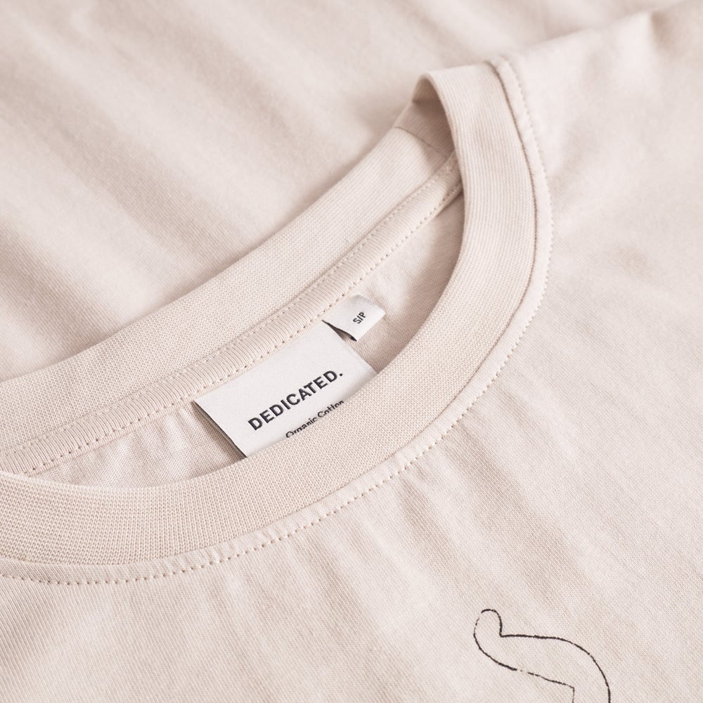 T-shirt Vadstena Star Boots Oat White