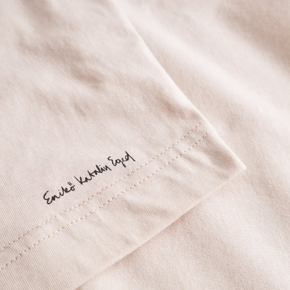 T-shirt Vadstena Star Boots Oat White