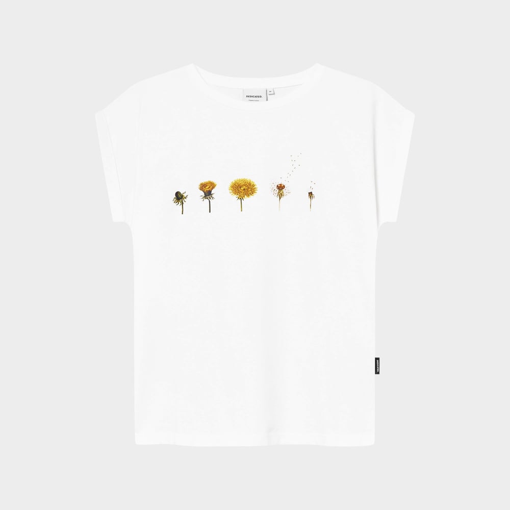 T-shirt Visby Dandelion Cycles White
