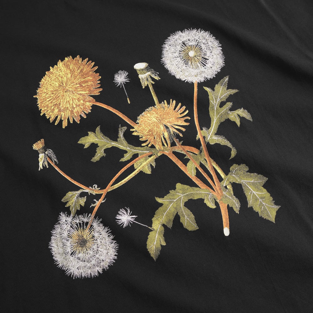 T-shirt Visby Dandelions Black