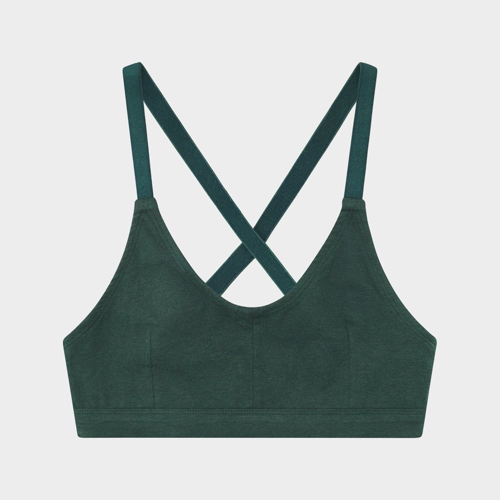 Soft Bra Junsele Dark Green