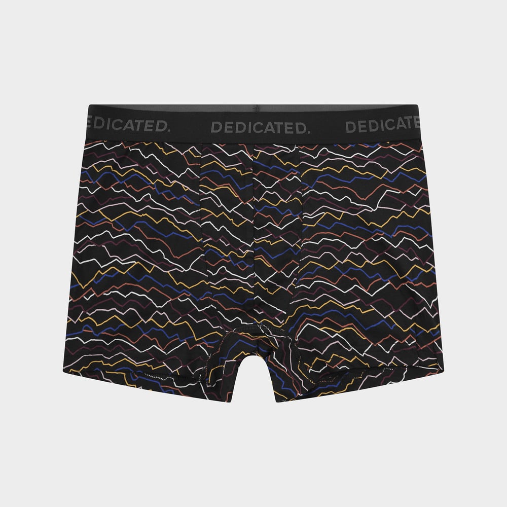 Boxer Briefs Kalix Line Mountain Black