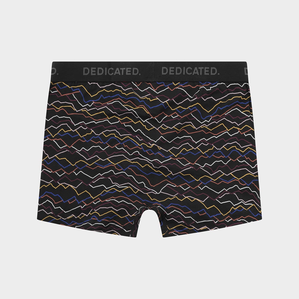 Boxer Briefs Kalix Line Mountain Black