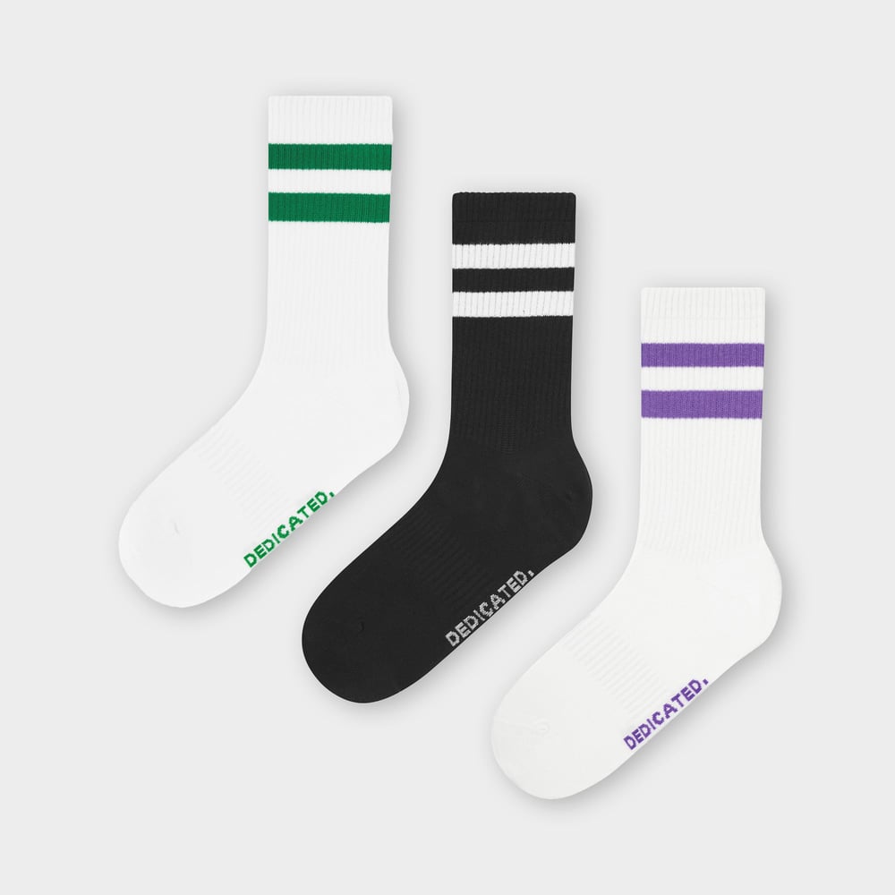 Sport Socks Ullevi Stripes 3-pack