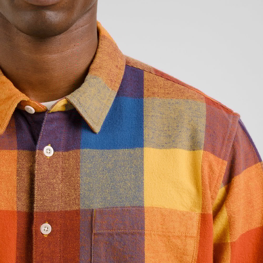 Shirt Rute Flannel Check Multi Color