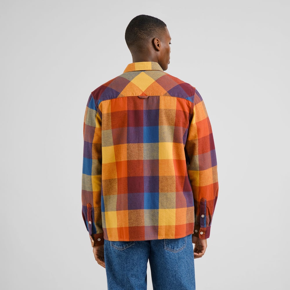 Shirt Rute Flannel Check Multi Color