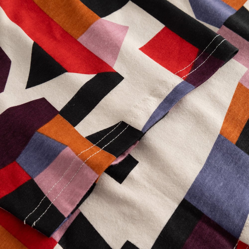 T-shirt Stockholm Abstract Chaos Multi Color