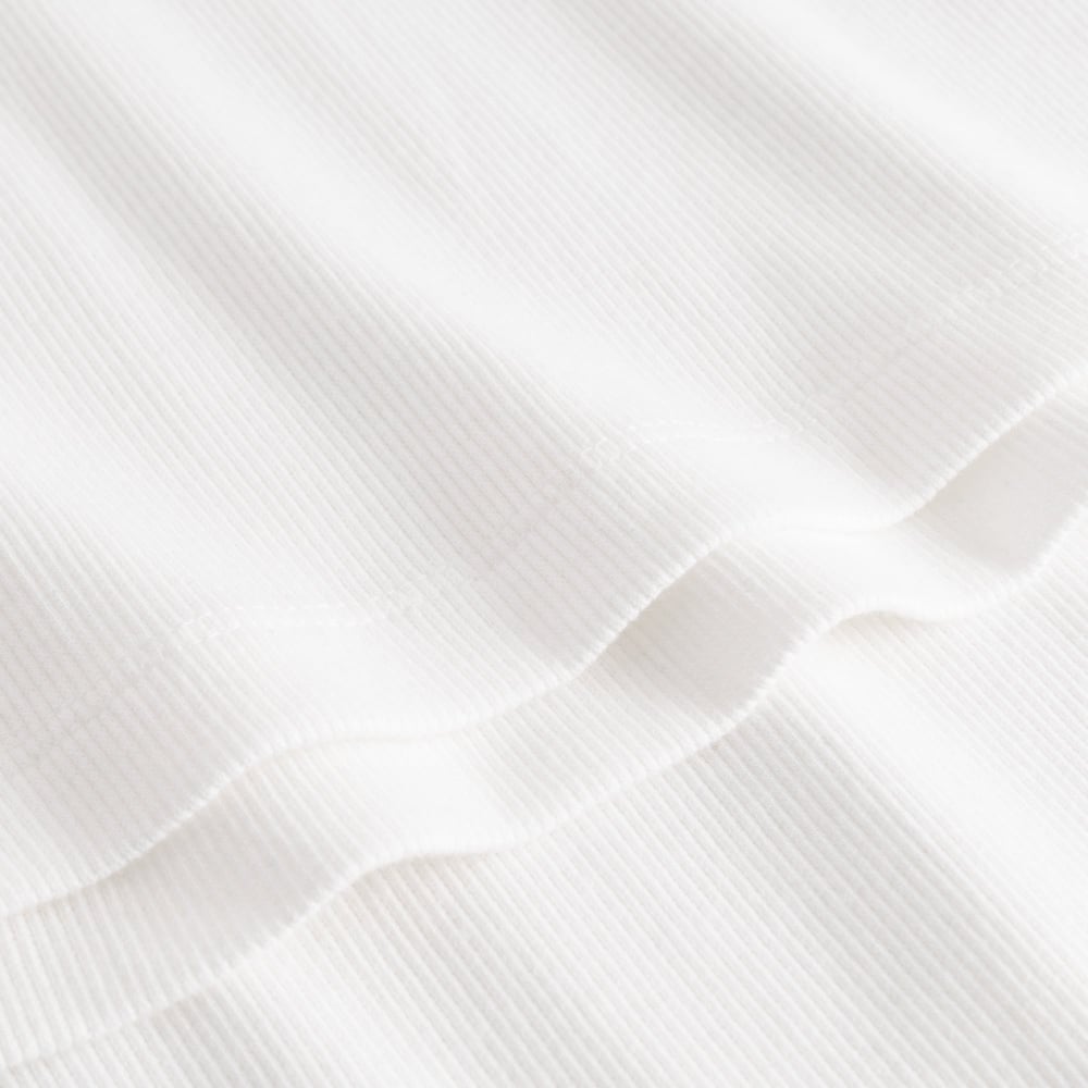 Rib Tank Top Forsa White