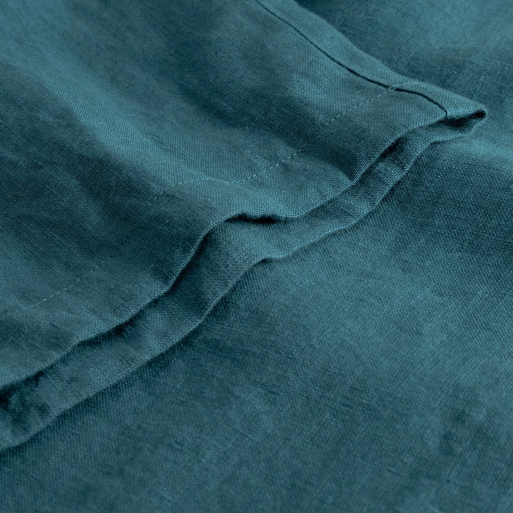 Pants Borrby Linen Mediterranea Green