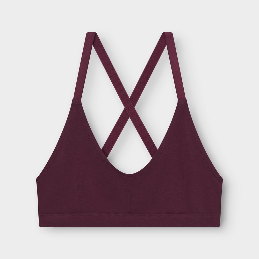 Soft Bra Junsele Fig Red