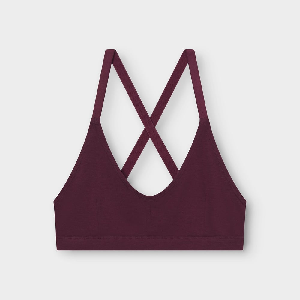 Soft Bra Junsele Fig Red