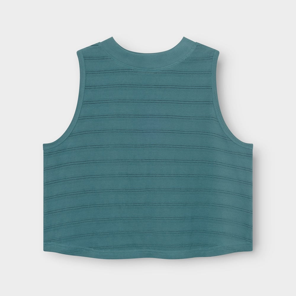 Top Namsos Lace Mediterranea Green